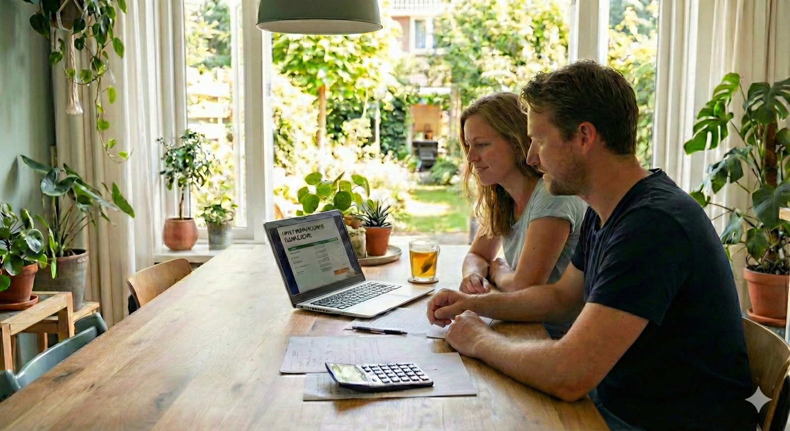 lineaire hypotheek berekenen maandlasten rente en aflossing