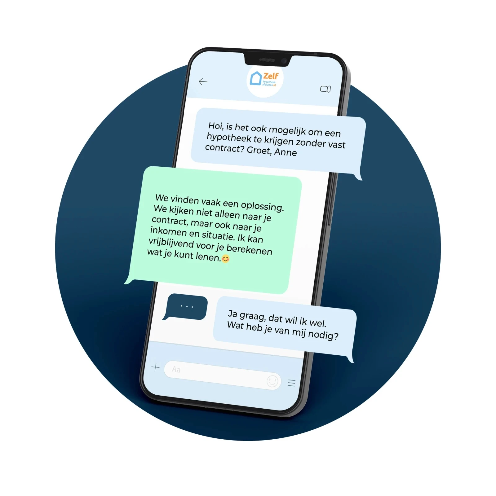 Nationale Nederlanden hypotheek berekenen hulp whatsapp